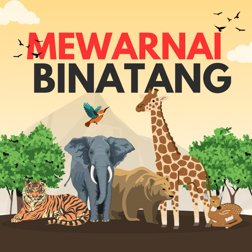 

BUKU MEWARNAI ANAK SD LENGKAP ISI 12 LEMBAR / BUKU EDUKASI ANAK USIA DINI