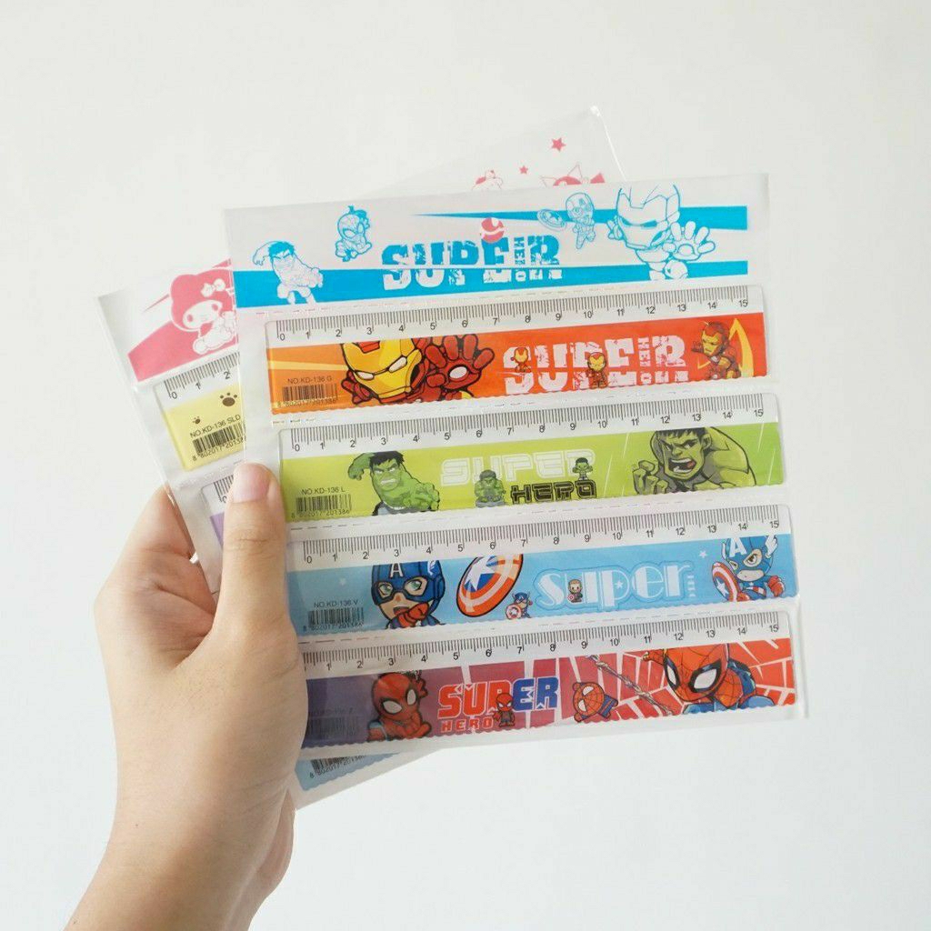 

Penggaris Plastik Lucu Karakter 15 Cm
