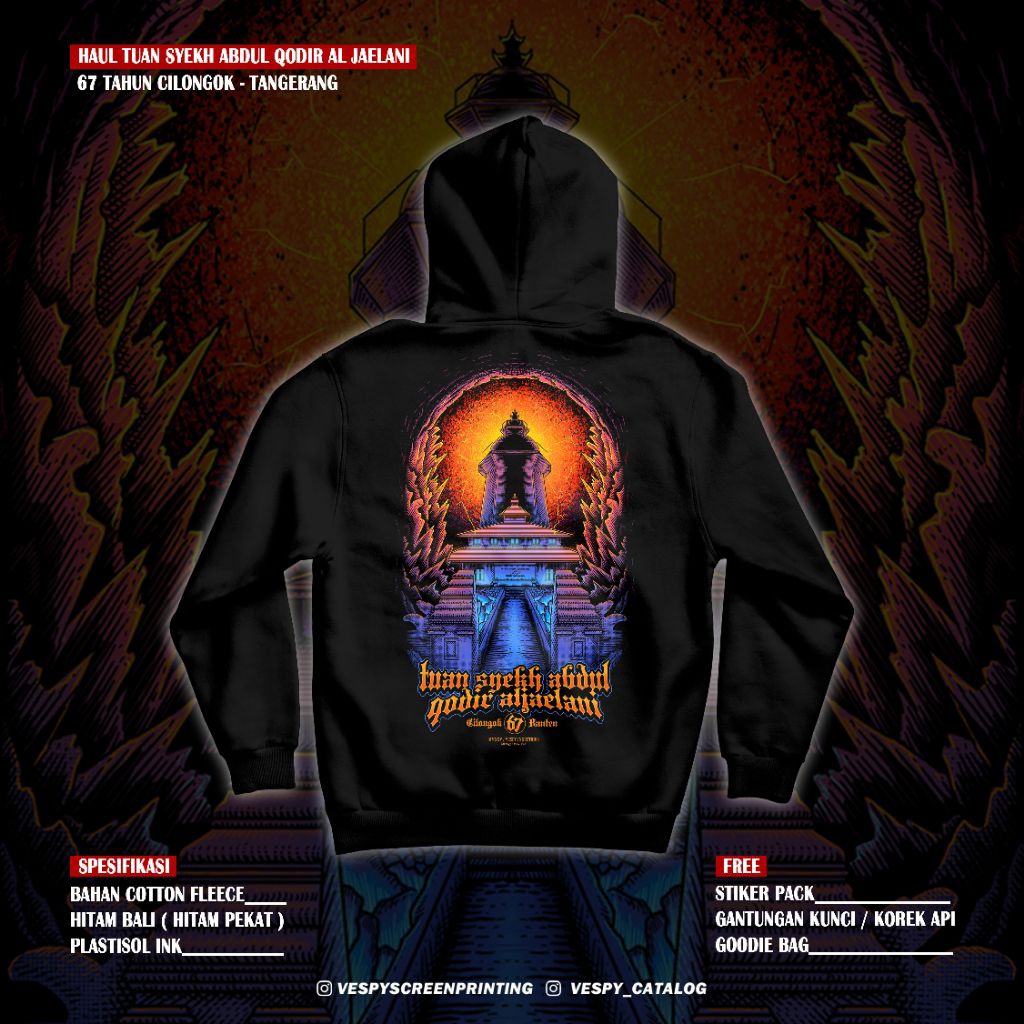 HAUL TUAN SYEKH ABDUL QODIR AL JAELANI 67 | HOODIE