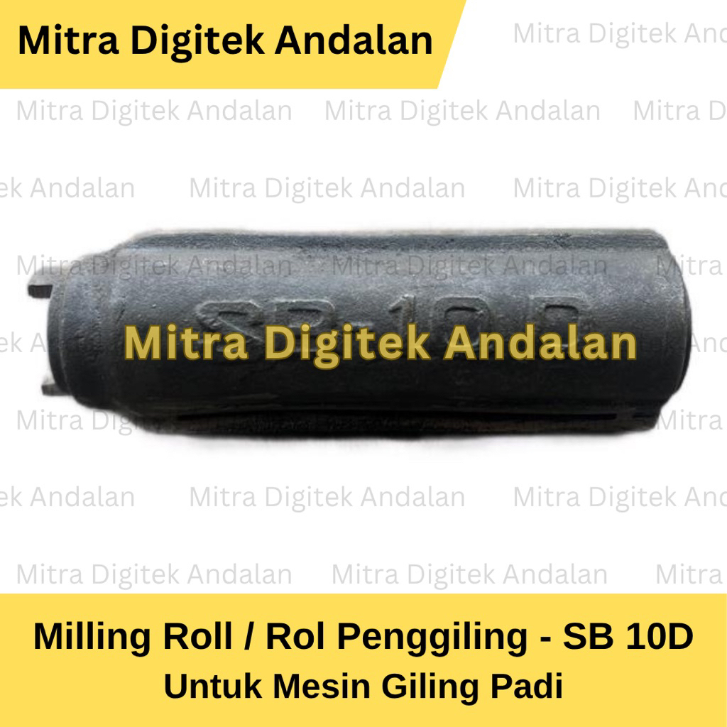 Milling Roll / Penggiling - SB 10D [Untuk Mesin Penggiling Padi]
