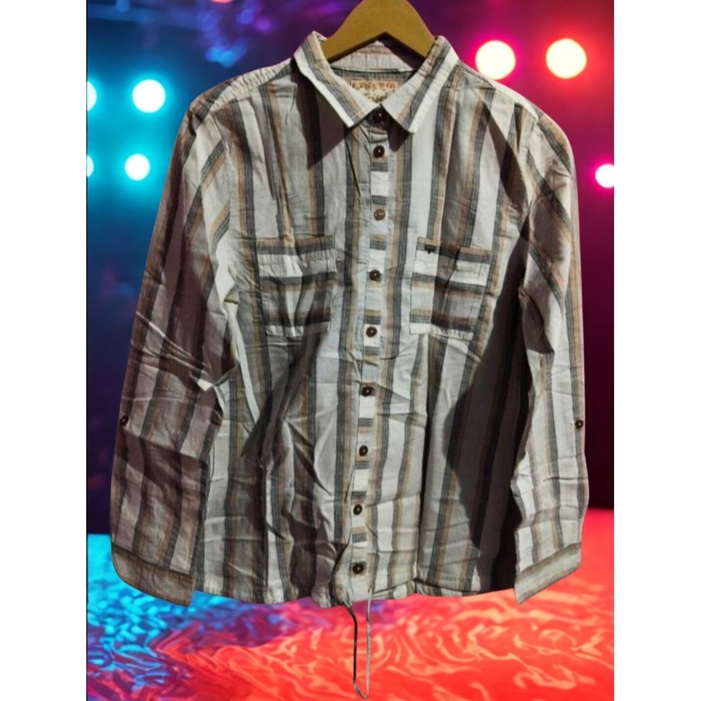 Kemeja Lengan Panjang Wanita TRISET Original Preloved