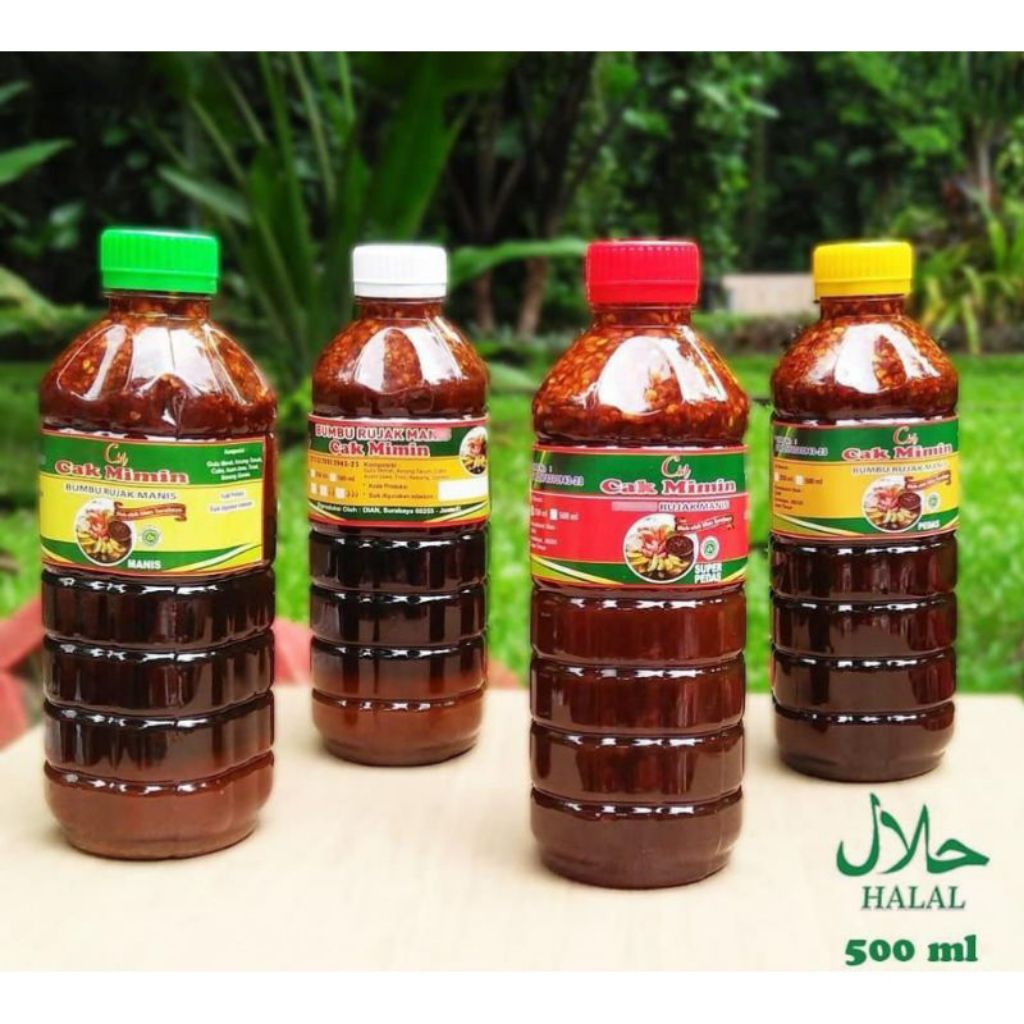 

bumbu rujak manis cak mimin 500ml | bumbu rujak cak mimin