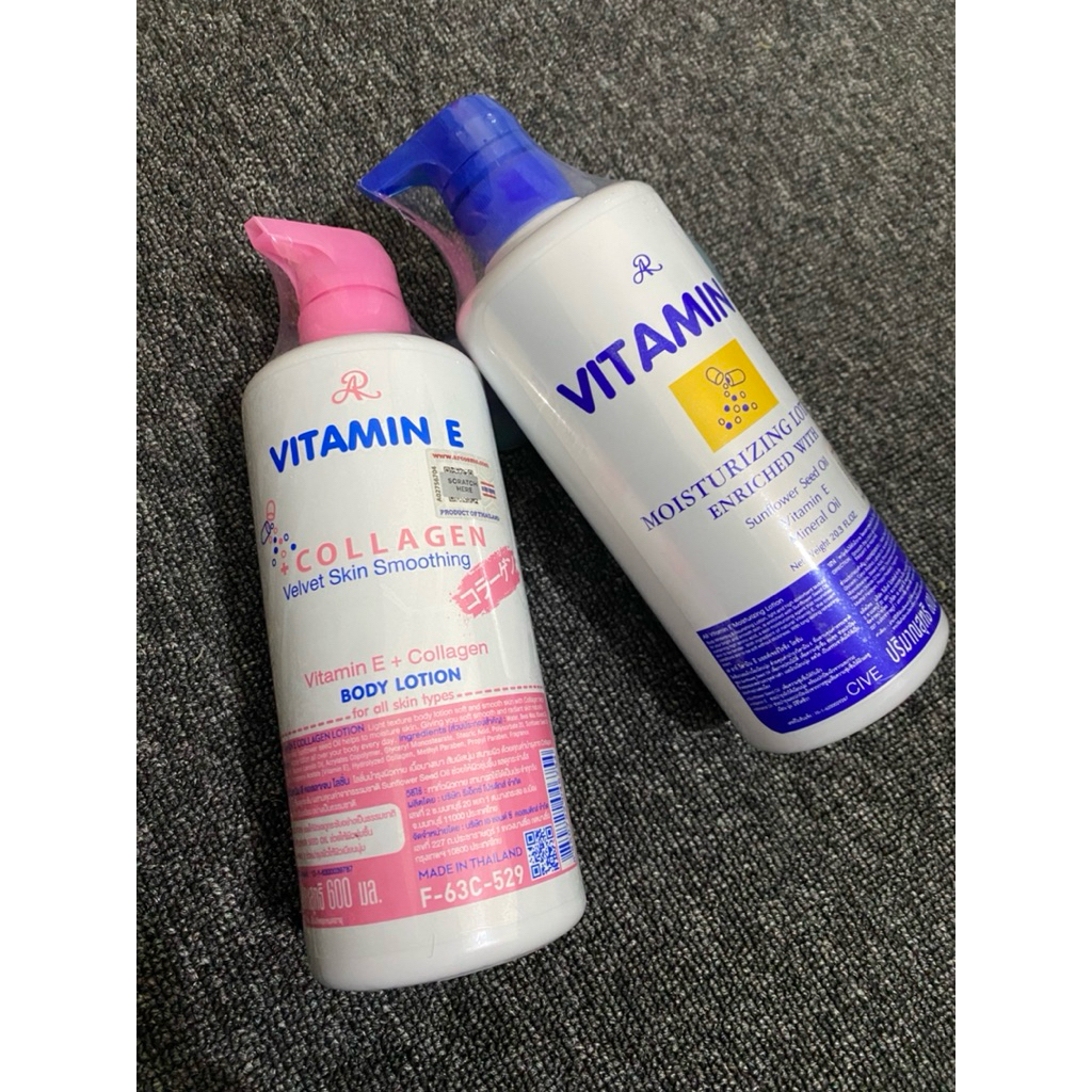 AR VITAMIN E COLLAGEN BODY LOTION FROM THAILAND