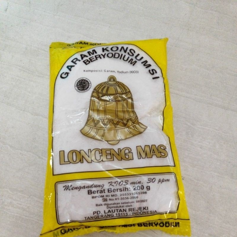 

LONCENG MAS GARAM HALUS 200G