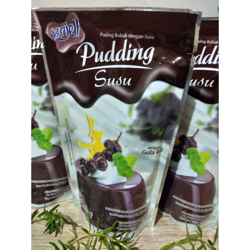 

NUTRIJELL PUDDING SUSU COKELAT 100G