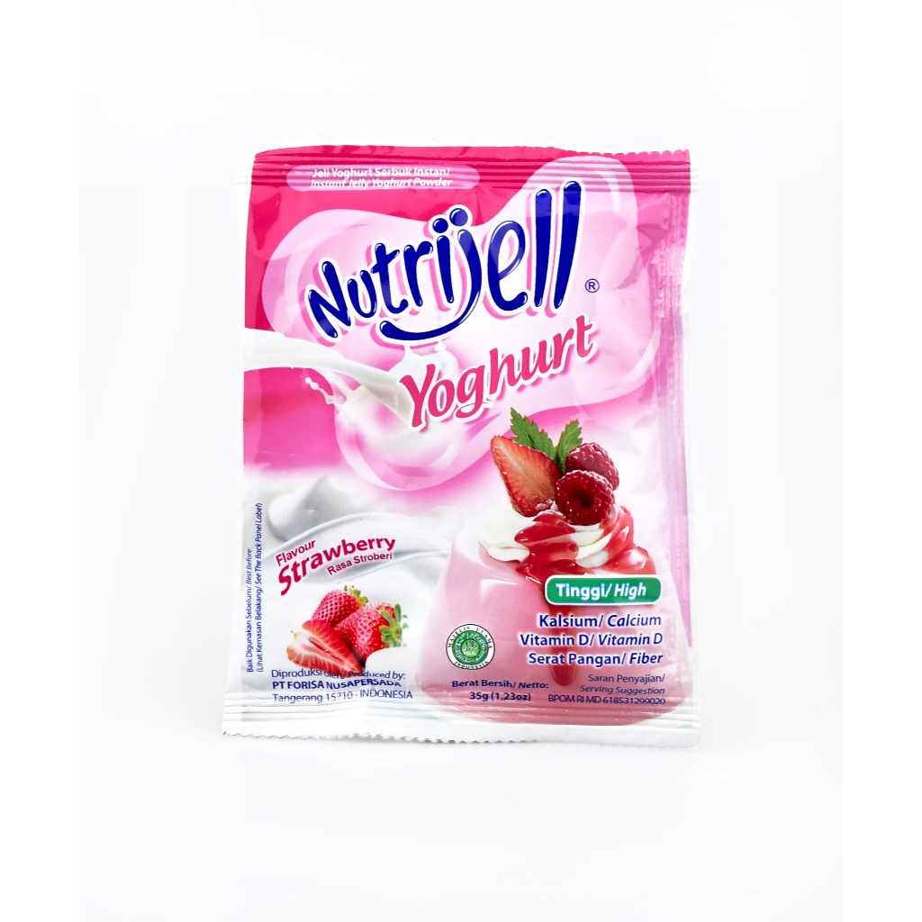 

NUTRIJELL YOGHURT STRAWBERRY SCT 35G