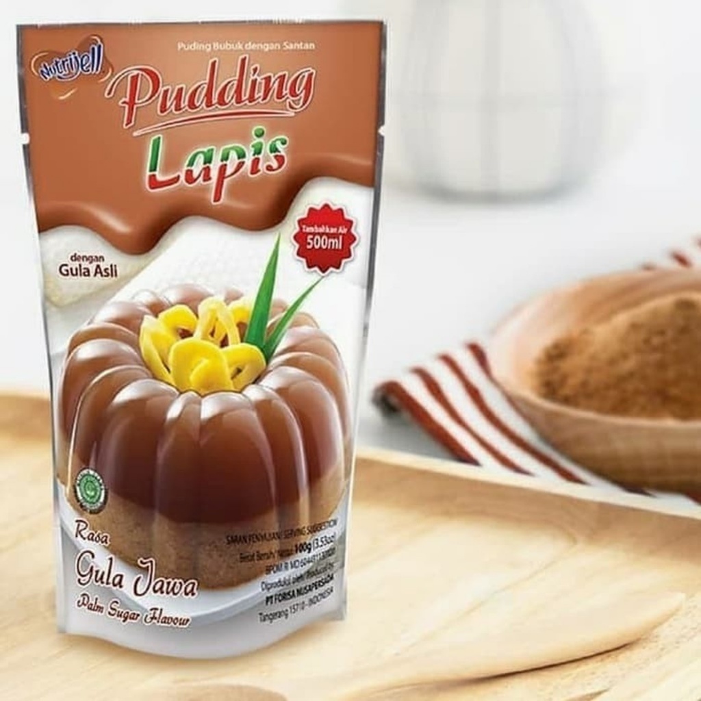 

(S) NUTRIJELL PUDDING LAPIS GULA JAWA 100G