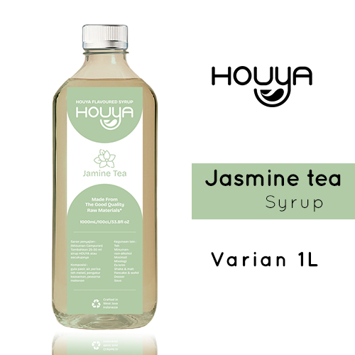 

Houya Jasmine Tea Syrup 1Liter - Sirup Rasa Jasmine Tea