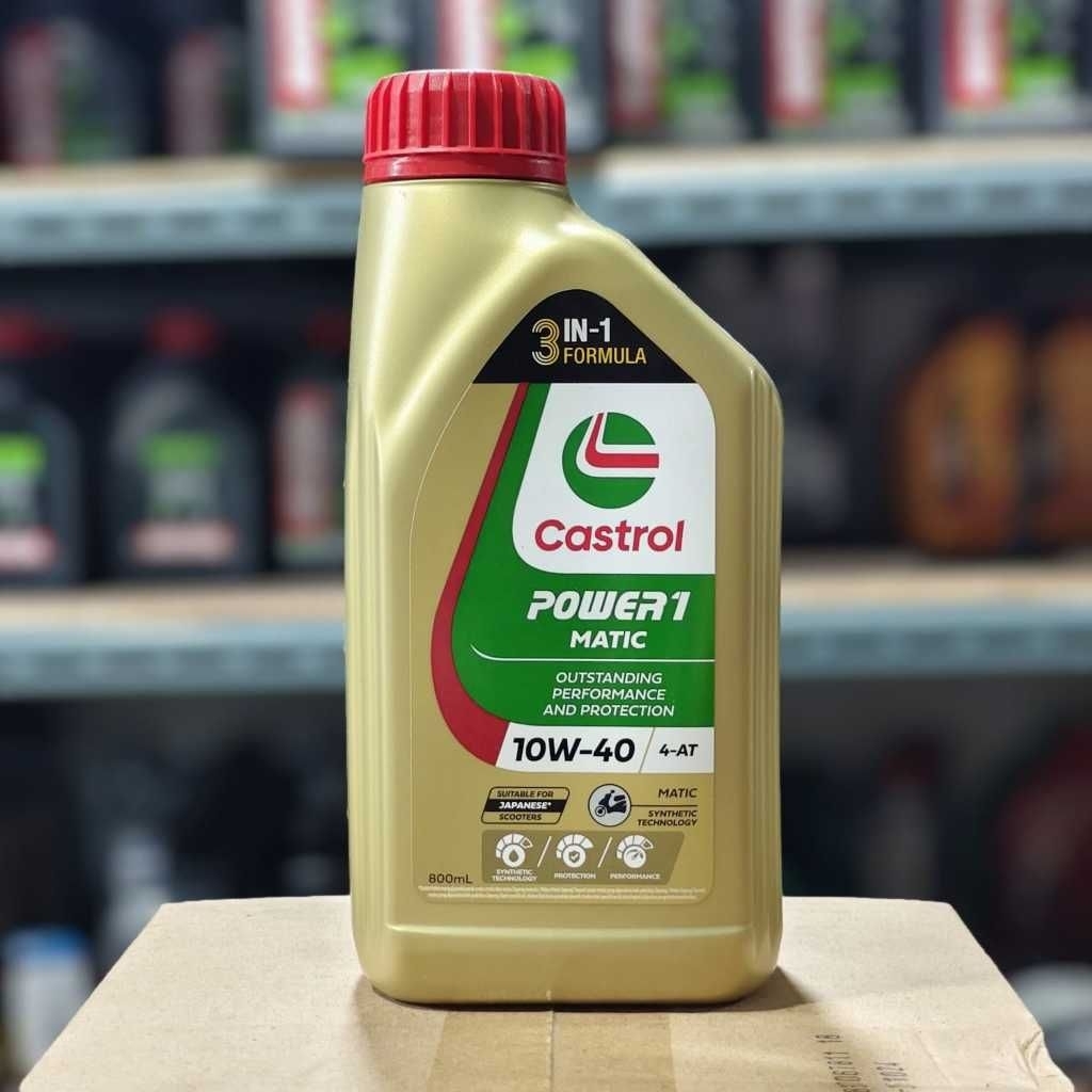 Oli Castrol Power 1 Matic 10W 30 800ML Oli Motor Matic Castrol Original