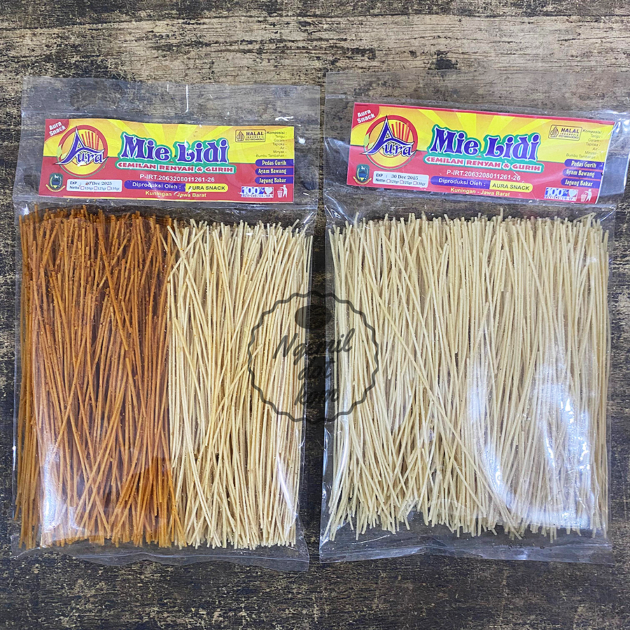 

MIE LIDI JUMBO / MI LIDI AURA / MIE LIDI AYAM BAWANG / MIE LIDI PEDAS