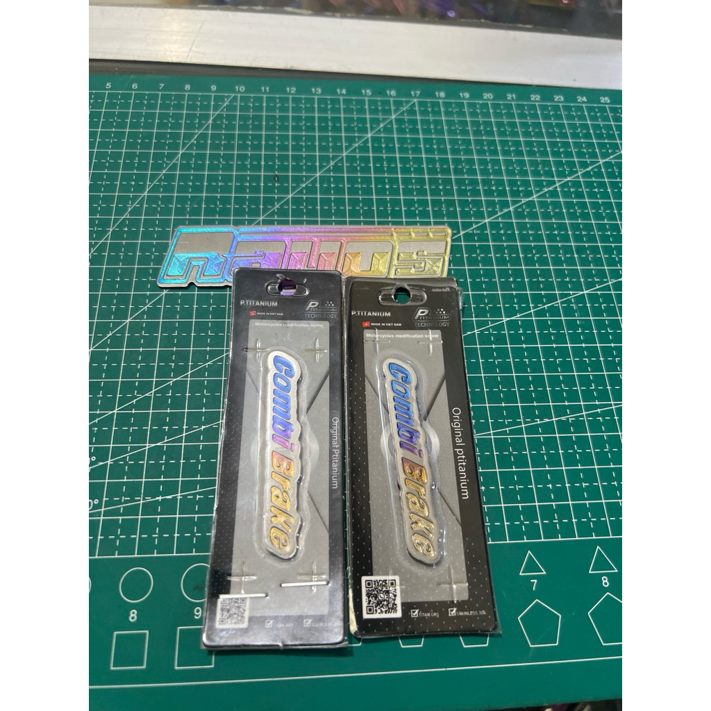 emblem titanium combi brake
