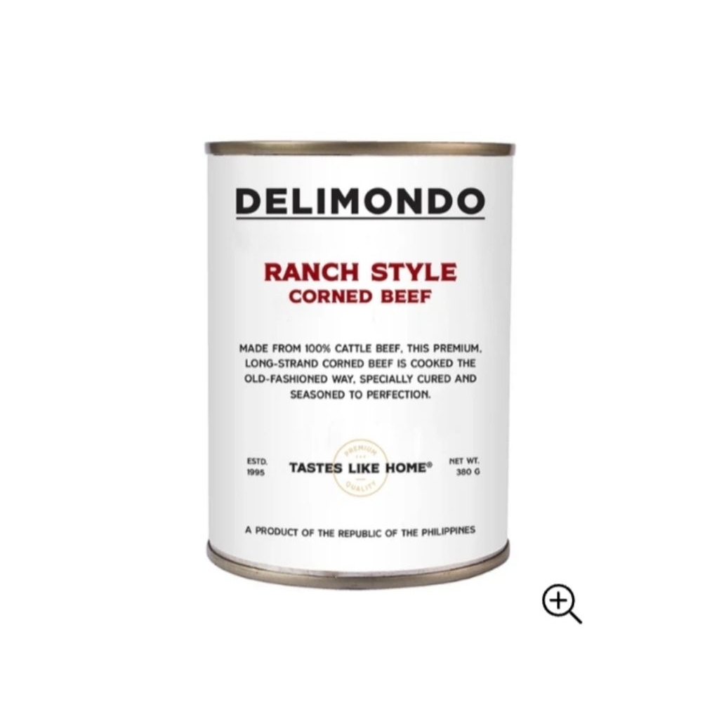 

Delimondo Corned beef 380gr Ranch Style
