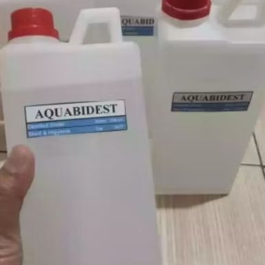 akua bides/aquabidest 1 liter