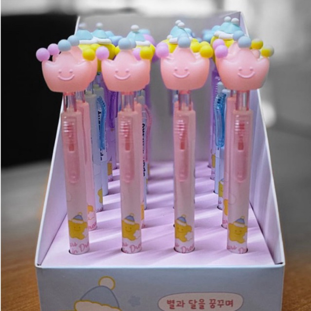 

[COD] Pen Kuki Klik Erasable Motif Dream Pink