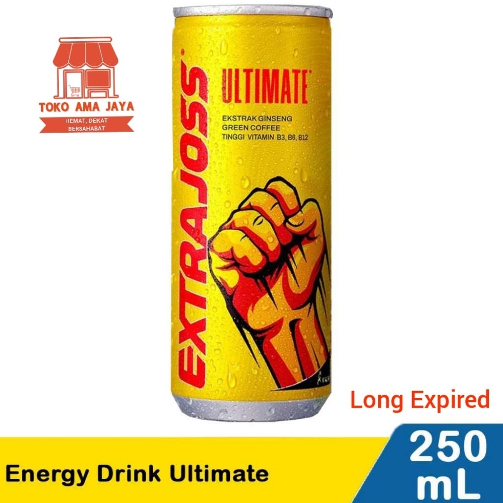 

[Harga Grosir] Extrajoss extrajos minuman penambah stamina energi Extrajoss extra Joss kaleng ukuran 250ml original