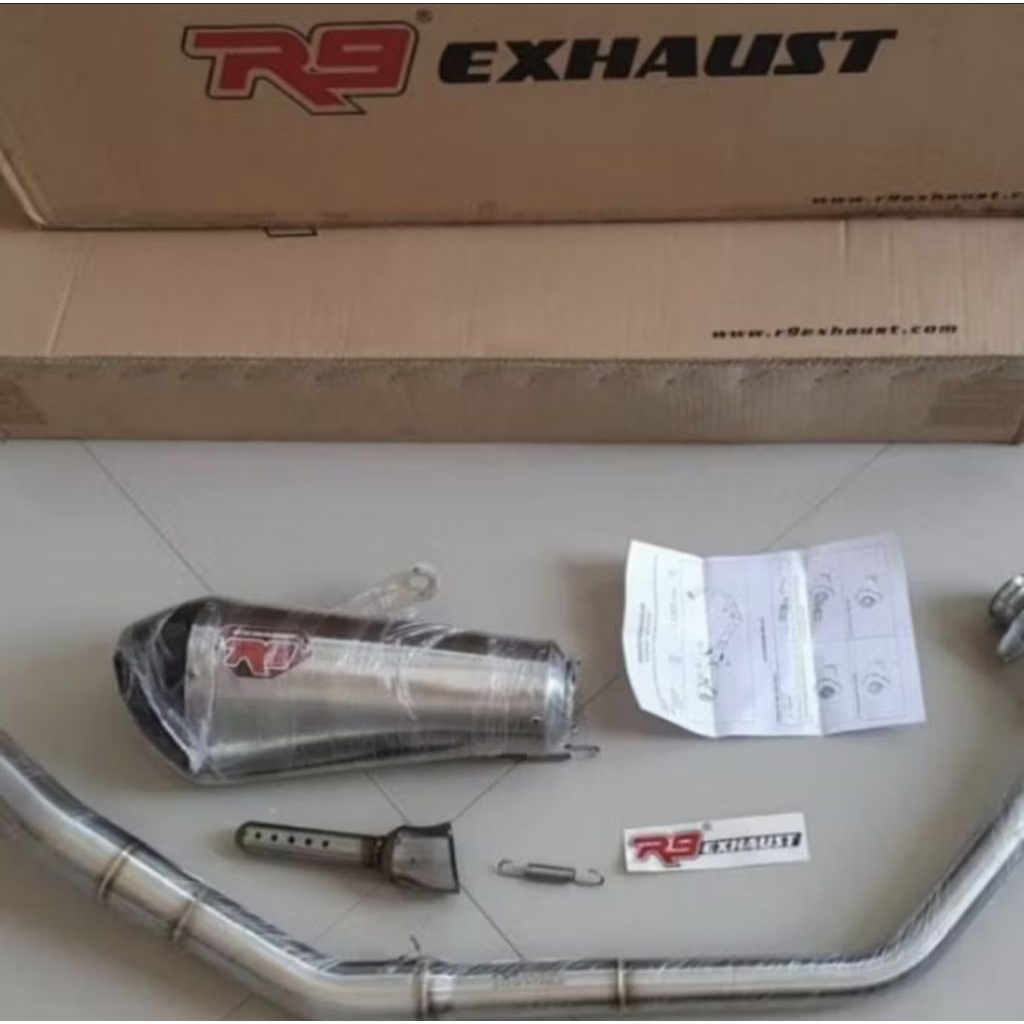 KNALPOT R9 ZETA NEW CBR 150R NEW 2016-2025 KODISI BARU NEW SEGEL