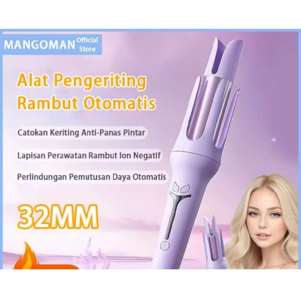 Catokan curly  otomatis