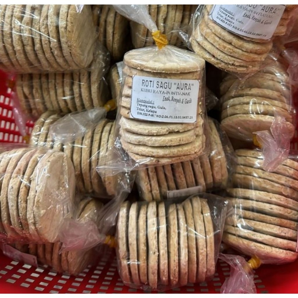 

Roti Sagu Khas Pontianak / Keripik Sagu / Kue Sagu / Kue Kelapa / Kue Sagon / Roti Sagon / Kelepek Sagu / Kue Jadul / Oleh Oleh Khas Pontianak