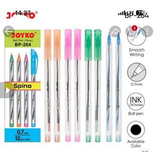 

Ball Pen Pulpen Pena Joyko BP-264 Spino 1 BOX 12 PCS 0.7 mm
