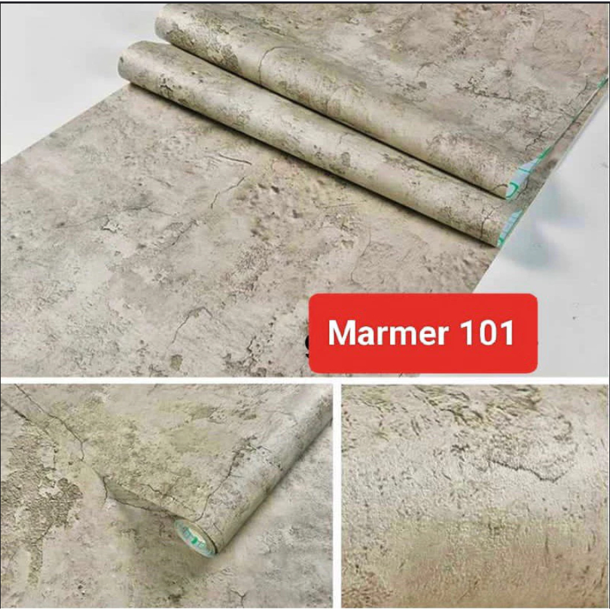 Wallpaper Dinding Ruang Tamu Marmer Motif ukuran per meter