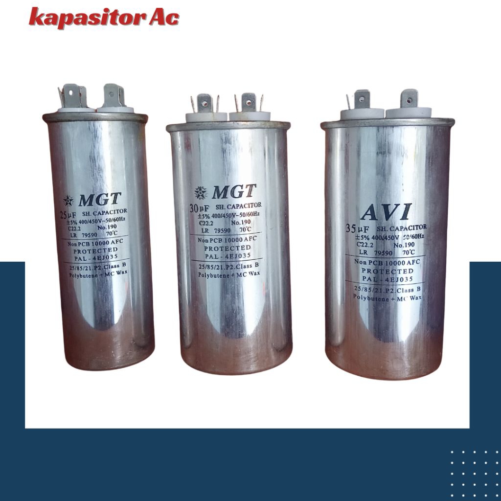 Kapasitor Ac Panasonic LG Sharp dll