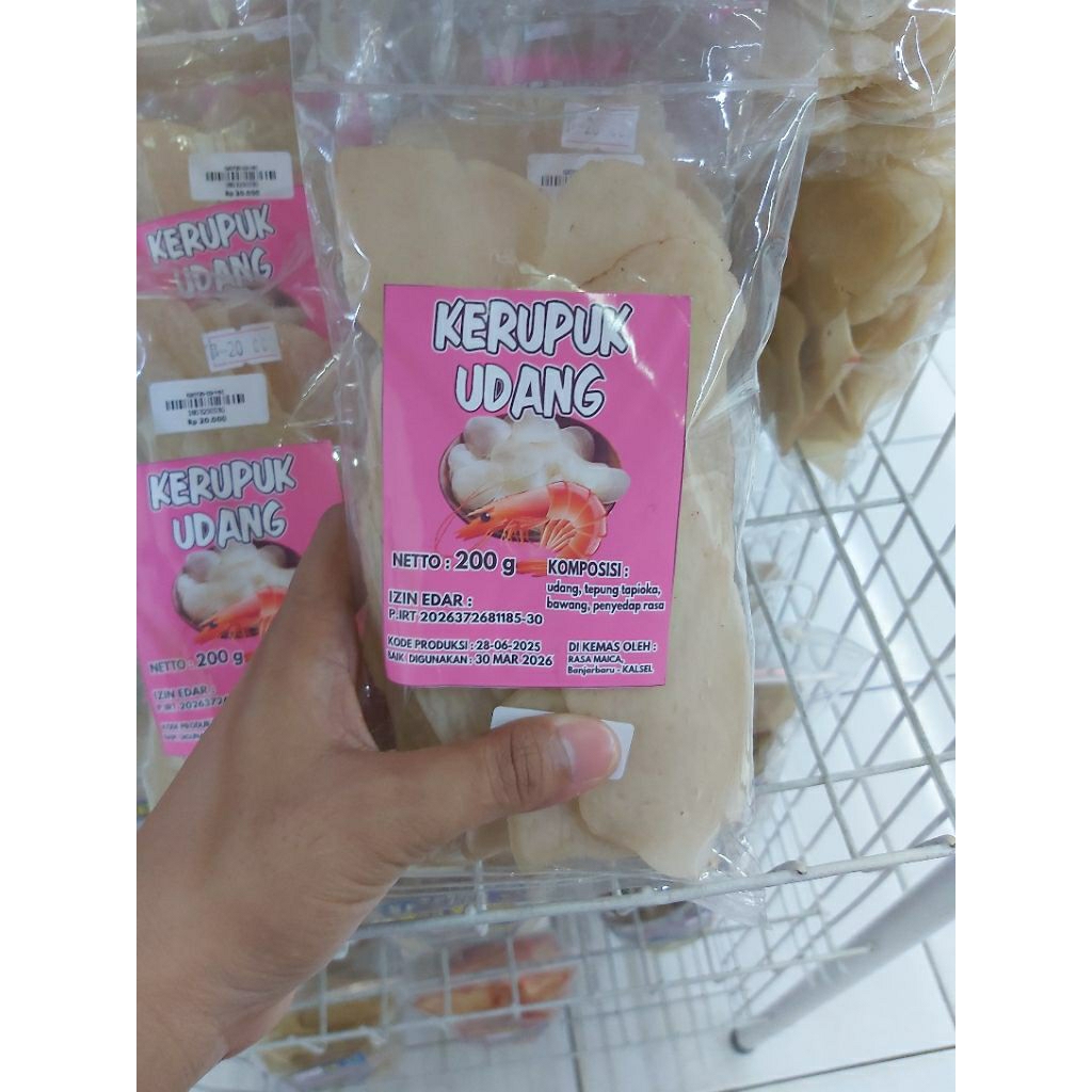 

KERUPUK UDANG KHAS BANJAR