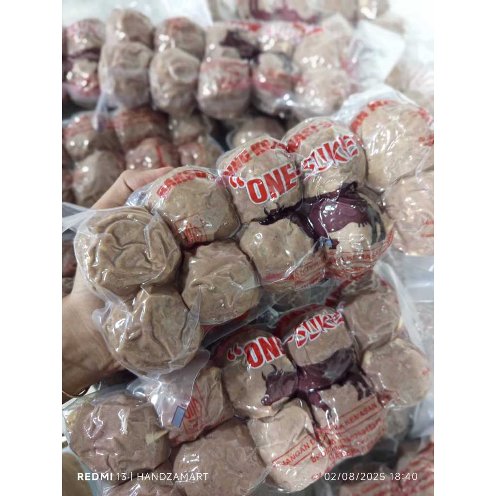 

One Suke Bakso Urat isi 10pcs, 25pcs, 50pcs Halal, Ekonomis & Lezat