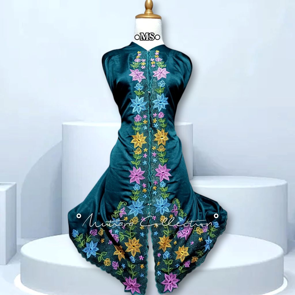 BAKAL BAHAN KEBAYA BORDIR ENCIM