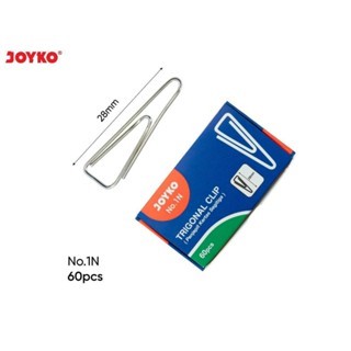 

JOYKO Trigonal Paper Clip Klip Penjepit Kertas Segitiga No.1N - Pack