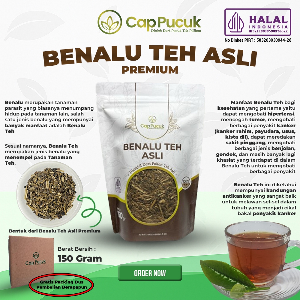 

BENALU TEH ASLI CAP PUCUK PREMIUM / BENALU TEH ASLI