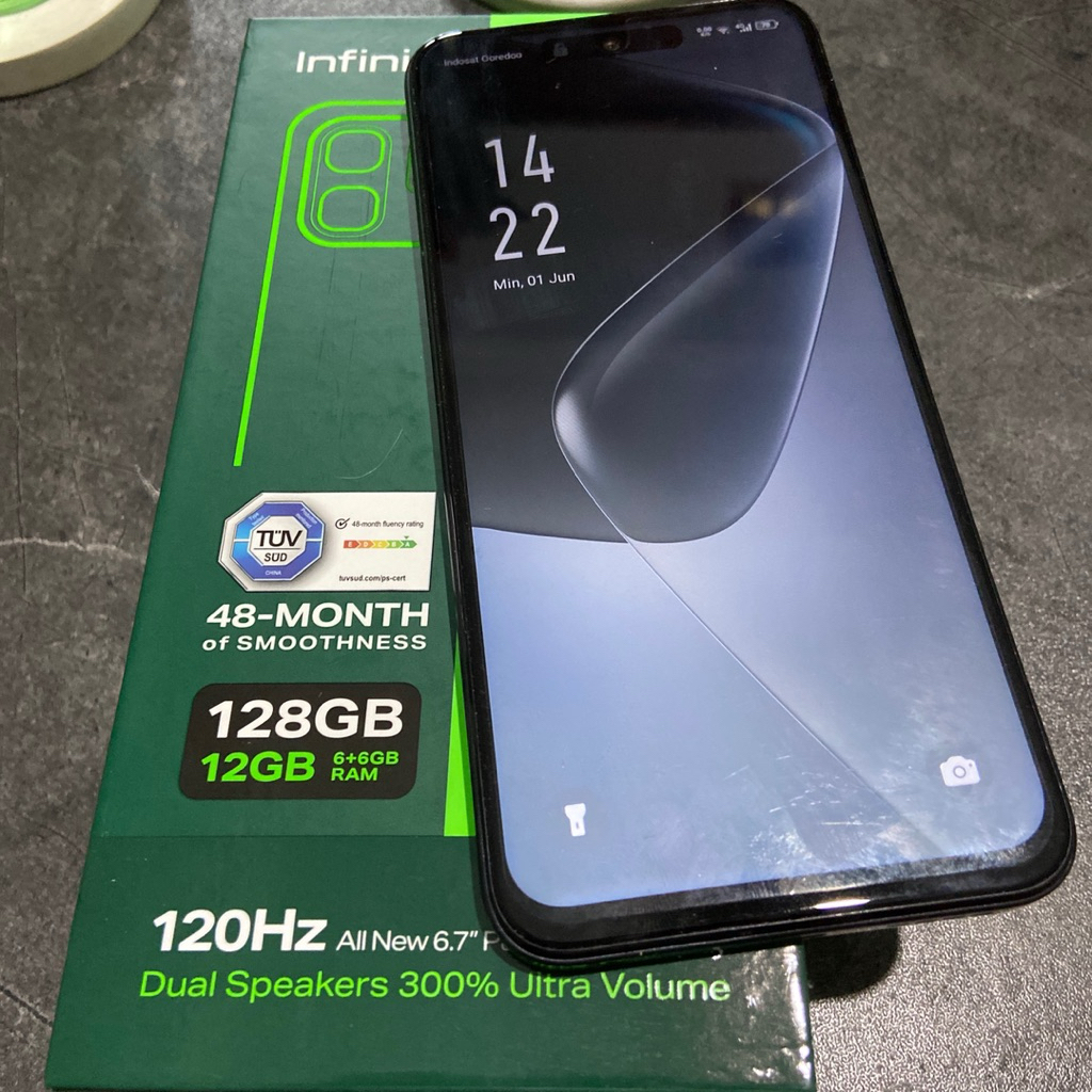 HP seken infinix hot 50i 6/128gb