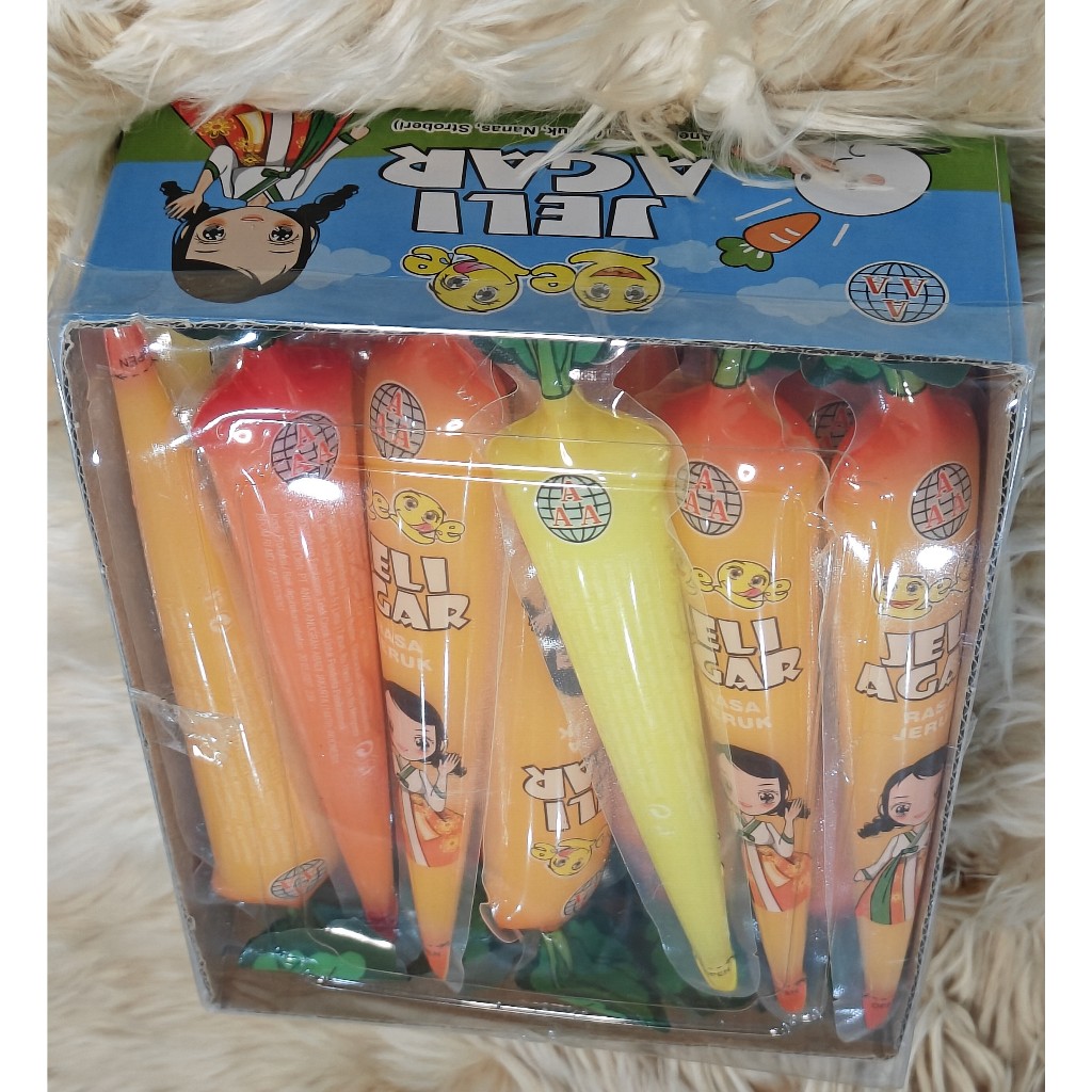 

AAA JELI AGAR WORTEL, 20 PCS