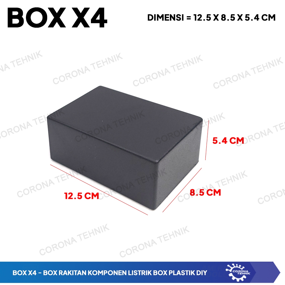 

Box X4 - Box Rakitan Komponen Listrik Box Plastik DIY