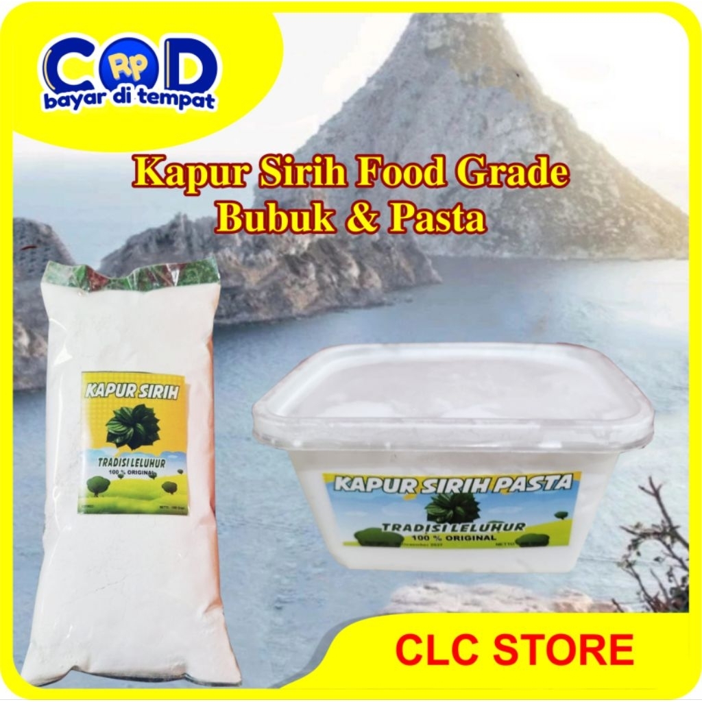 

[C O D] KAPUR SIRIH BUBUK & PASTA FOOD GRADE BAHAN CAMPURAN MAKANAN