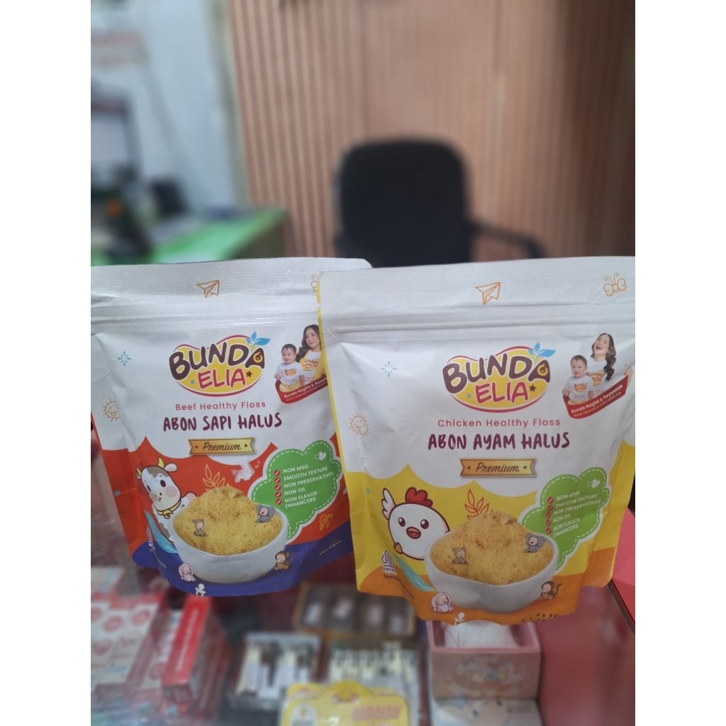 

Bumbu Bunda Elia Abon Halus Premium 45gr Abon MPASI | Abon Sapi Abon Ayam