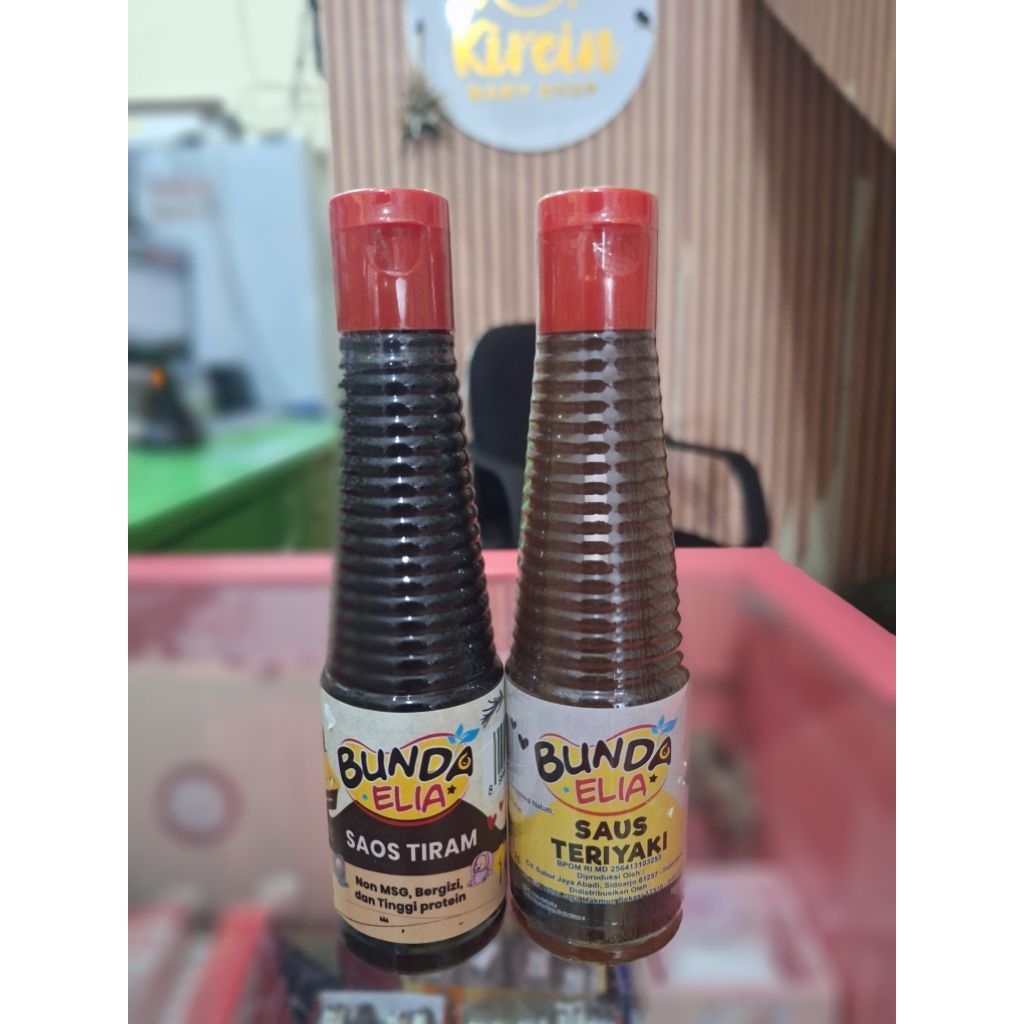 

Bumbu Bunda Elia Saos Tiram Saus Teriyaki /Bumbu MPASI Bayi Anak
