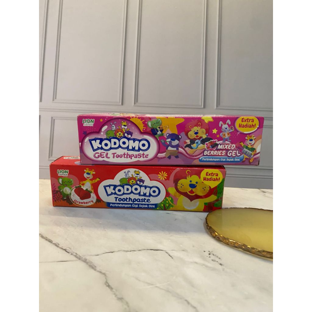 KODOMO GEL TOOTHPASTE GEL 45gr - Pasta Gigi Anak - Odol