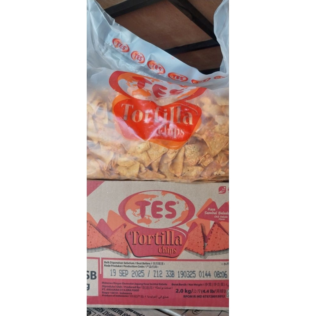 

Tortila Balado TES isi 2kg, Triwandi Snack