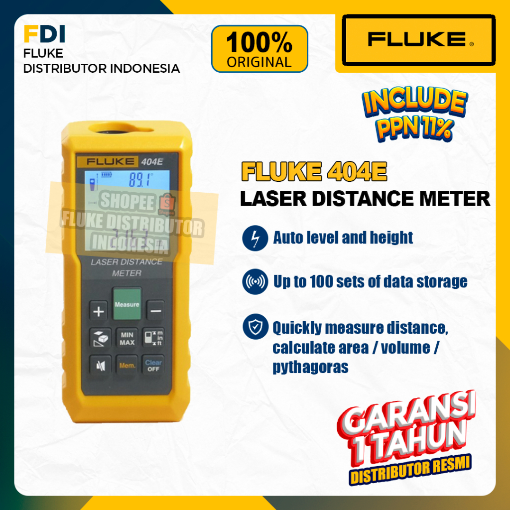 Laser Ditance Meter Fluke 404E Original Fluke / Fluke