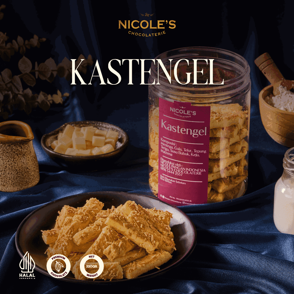 

NICOLE'S | Kastengel Kue Kering