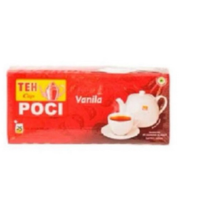 

Teh Poci Celup vanilla isi 25Kantong