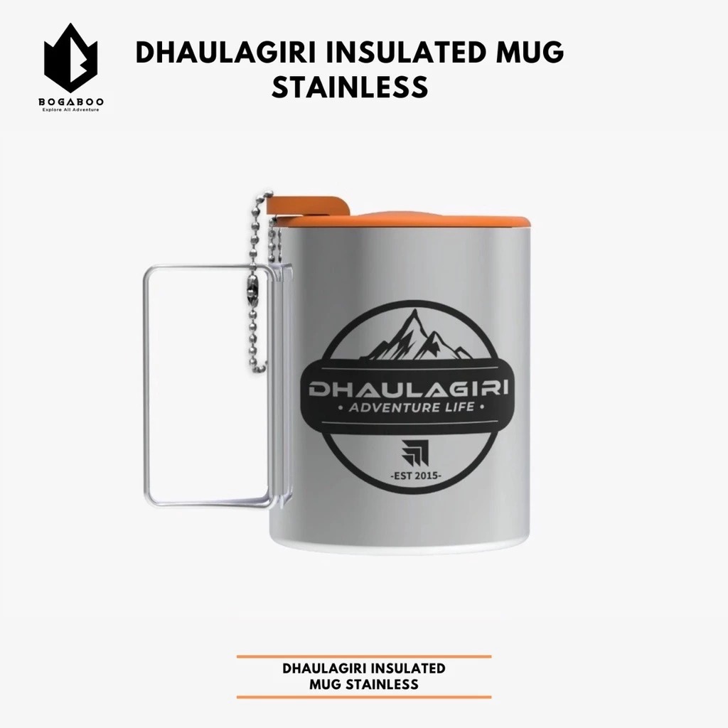 Dhaulagiri Insulated Mug Stainless Outdoor Camping - Gelas Mug Cangkir Stainless