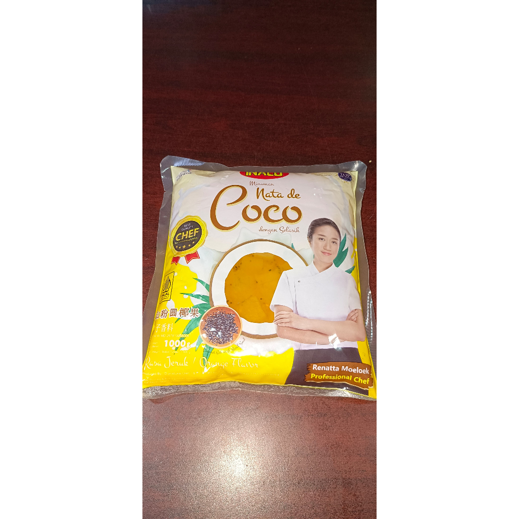 

INACO 1KG NATA DE COCO DENGAN SELASIH RASA JERUK