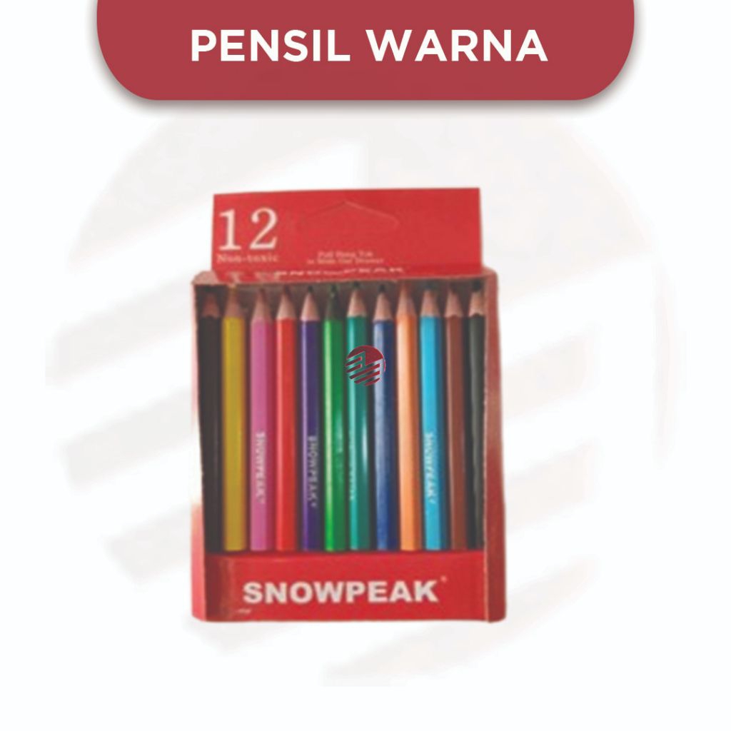 

Pensil Warna Snowpeak 12pcs Free Buku Gambar