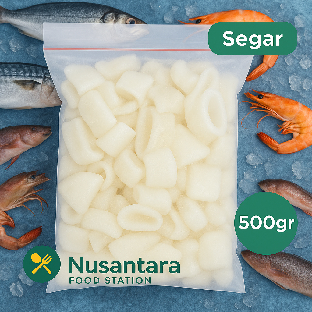 

Cumi ring berat kemasan 500gram