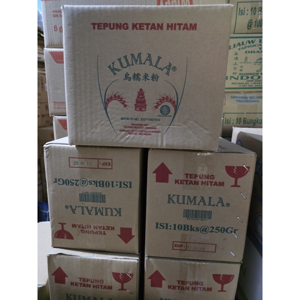 

KETAN KUMALA 250 gr x 10 Pack. | 1 Dus