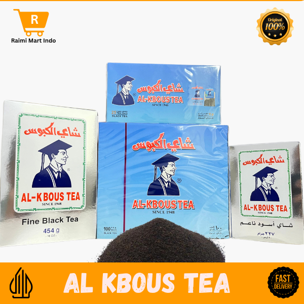 

Teh Al Kboos Bubuk 227g dan 454g & Celup 100 bags & 25 bags - Black Tea