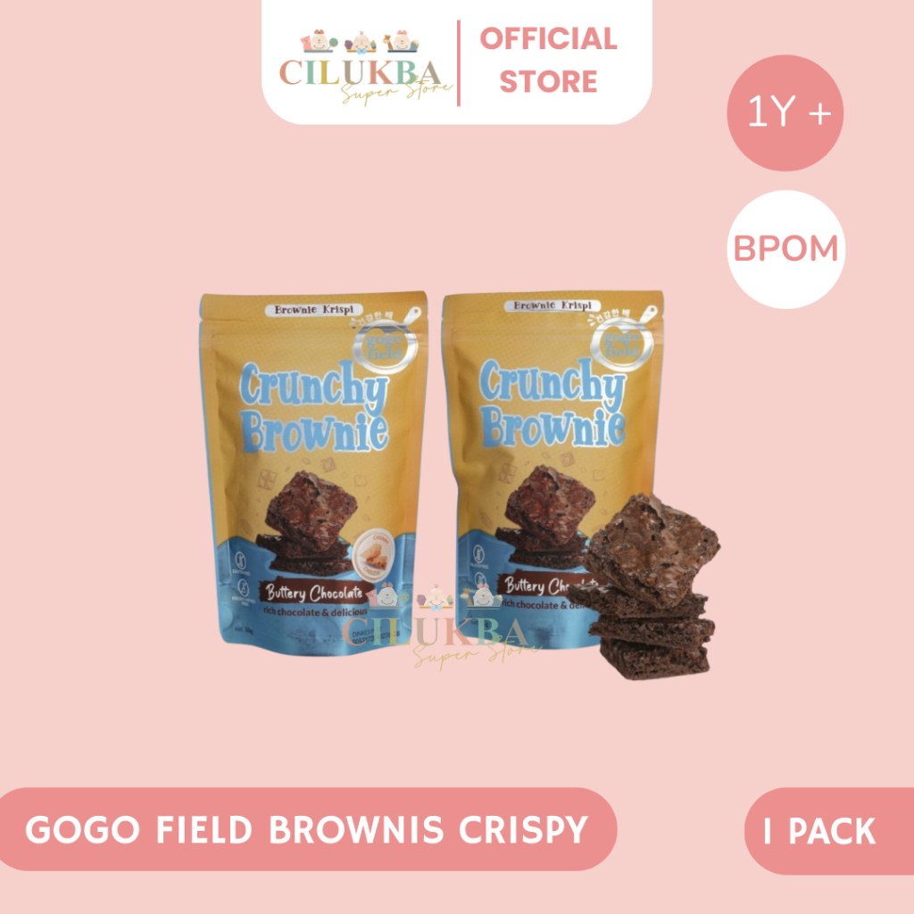 

GOGO FIELD CRUNCHY BROWNIE | BROWNIES CRISPY | BROWNIES KERING