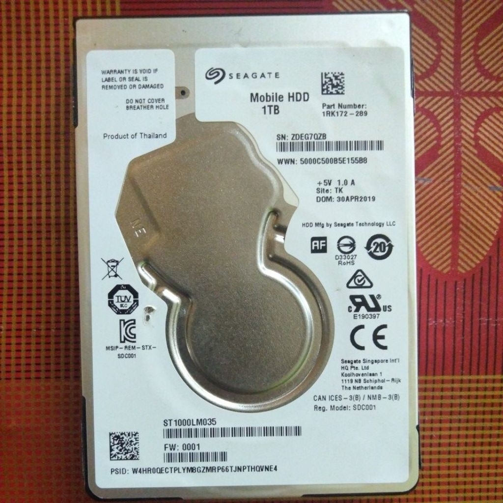 Harddisk 1 TB