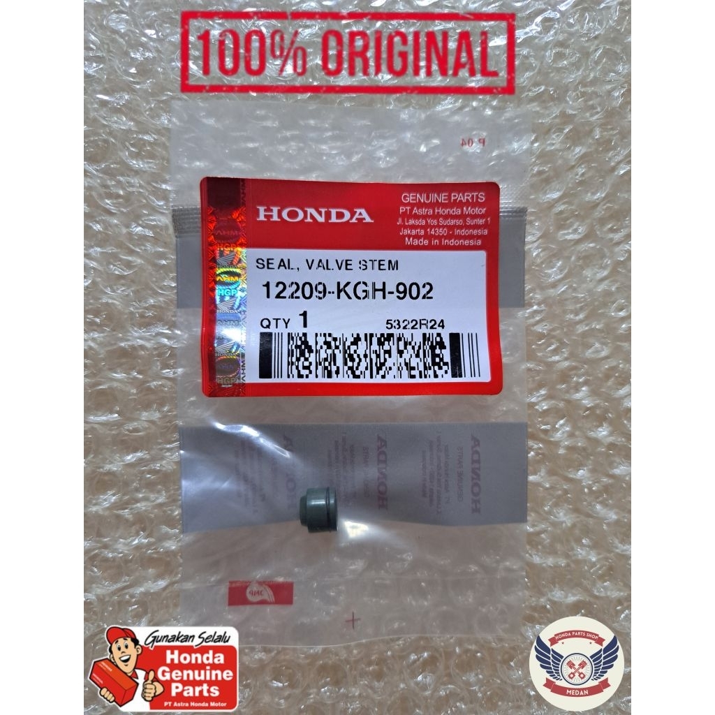 12209KGH902 Oring Seal Sil Klep Seal Valve Stem – CS1 CS 1 One , Verza , Megapro 150 , CRF 150